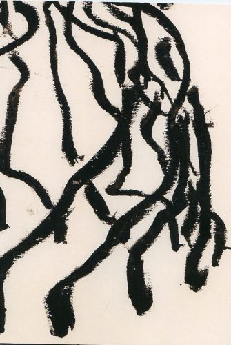 David Nash - Lines And Smudges. 16 Postcards