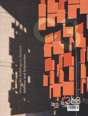 C3 368 - University Buildings In Context. Addition And Subtraction
