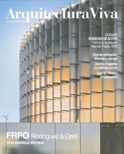 Arquitectura Viva 261 - FRPO Rodriguez & Oriol