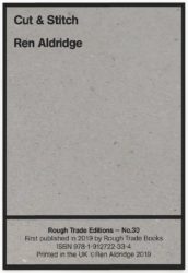 Cut & Stitch - Ren Aldridge (RT#30)