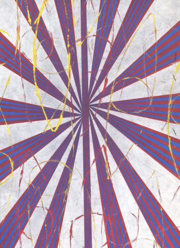 Mark Grotjahn - Untitled (Captain America)