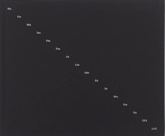 Ed Ruscha - Dedication Stones