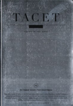 Tacet 3 - From Sound Space