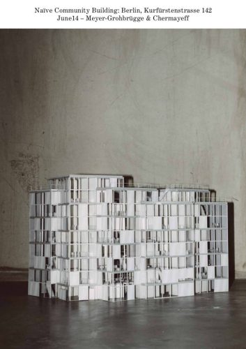 Meyer Grohbrugge & Chermayeff - Naive Community Building: Berlin, Kurfurstenstrasse 142
