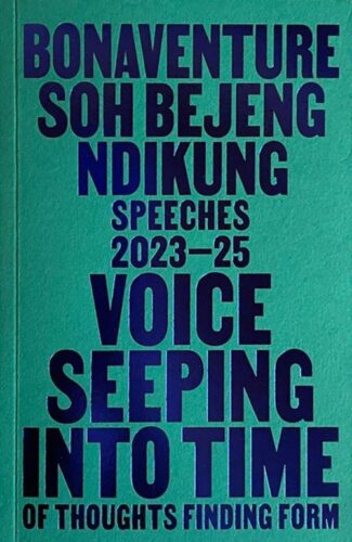 Bonaventure Soh Bejeng Ndikung - Voice Seeping into Time - Of Thoughts Finding Form