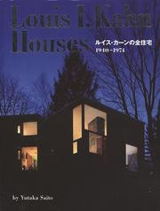 Kahn Louis I - Houses