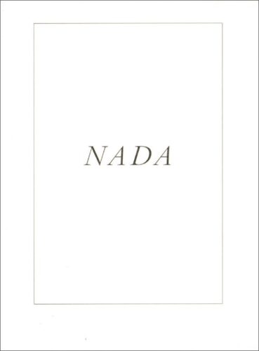 Thierry De Cordier - NADA, Painter's notes