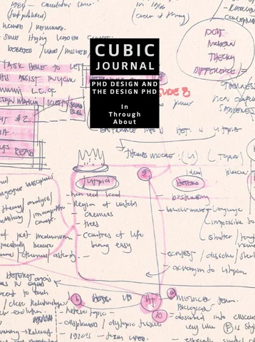 CUBIC JOURNAL Issue 7 - PhD Design and the Design PhD