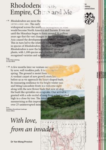 Yan Wang Preston - With love from an invader. - Rhododendrons, Empire, China and Me