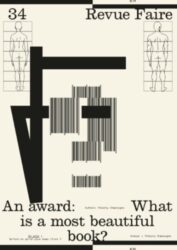 Revue Faire 34 - An award: What is a most beautiful book?