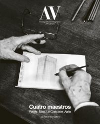 AV Monographs 278 - Four Masters Wright, Mies, Le Corbusier, Aalto
